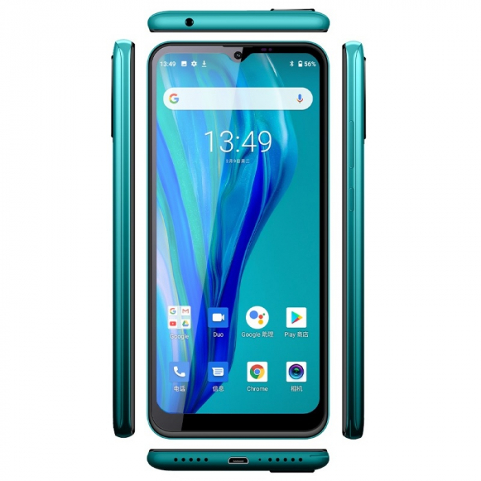 Telefon mobil Oukitel C23 Pro Verde, 4G, INCELL 6.53" Waterdrop, 4GB RAM, 64GB ROM, Android 10, Helio P22 OctaCore, 5000mAh, Dual SIM [4]