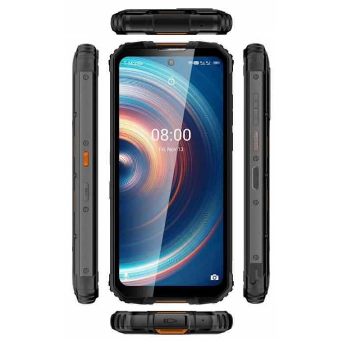 Telefon mobil Oukitel WP10 Orange, 5G, 6.67" FHD+, 8GB RAM, 128GB ROM, Android 10, Dimensity 800, NFC, IP68, 8000mAh, Dual SIM [4]