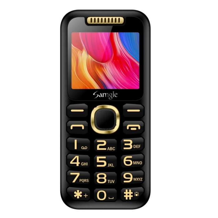 Telefon mobil Samgle Halo, 3G, TFT 2.0" color, Camera 2.0MP, Bluetooth, FM, Lanterna, 3000mAh, Dual SIM, Stand incarcare cadou, Negru [2]