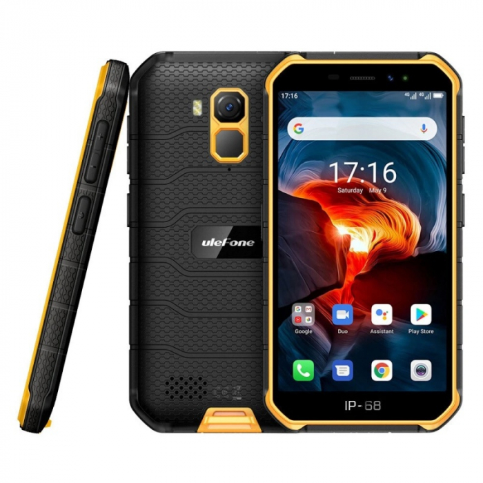 Telefon mobil Ulefone Armor X7 Pro, 4G, IPS 5inch, 4GB RAM, 32GB ROM, Android 10, Helio A20 QuadCore, NFC, 4000mAh, Dual SIM, Orange [5]