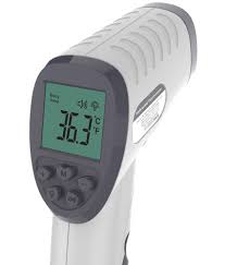 Termometru digital cu infrarosu CLOC SK-T008 pentru adulti si copii, Display iluminat, Masurare rapida 1s fara contact [2]