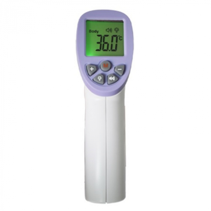 Termometru digital cu infrarosu Hti HT-820D pentru adulti si copii, Display LED HD iluminat, Masurare rapida 1s fara contact [2]