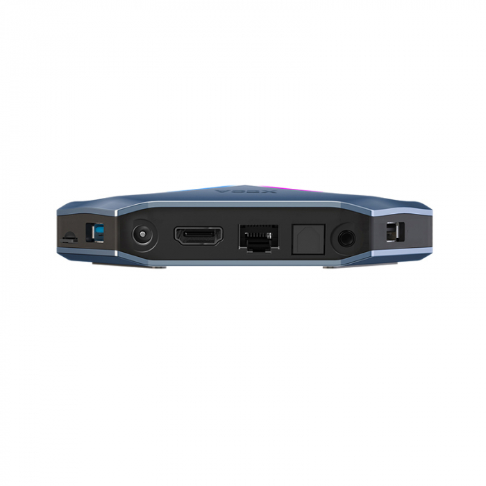 TV Box A95X F4 Smart Media Player Gri, 8K, 4GB RAM, 64GB ROM, Amlogic S905X4 QuadCore, Android 10, AirPlay, Miracast, USB 3.0 [3]