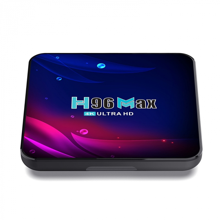 TV Box H96 Max V11 Smart Media Player, 4K, RAM 2GB DDR3, ROM 16GB, Android 11, RK3318 Quad Core, WiFi dual band, Slot Card [3]
