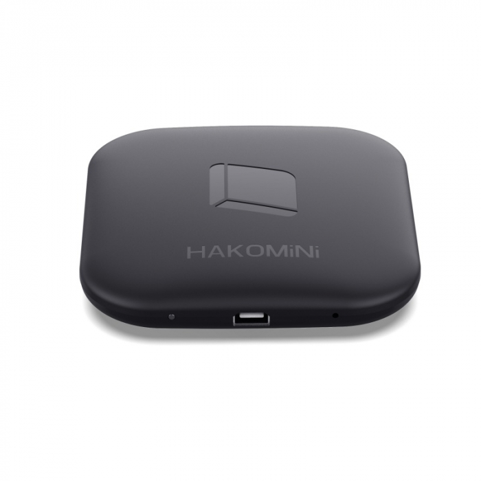 TV Box Hako Mini Smart Media Player Negru, 4K, Certificare Google, RAM 2GB, ROM 8GB, Android 9, Amlogic S905Y2 Quad Core, Control vocal [3]
