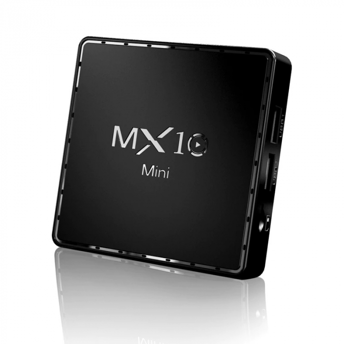 TV Box MX10 Mini, 4K, 1GB RAM, 8GB ROM, Android 10, Allwinner H313 QuadCore, 2.4G Wi-Fi, DLNA, Miracast, Air Play [1]