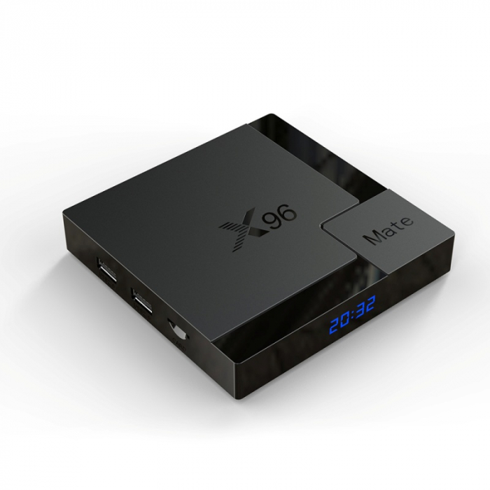 TV Box X96 Mate, 4K, Android 10, 4GB RAM, 32GB ROM, Allwinner H616 Quad-Core, DLNA, Miracast, Air play, WiFi dual band, HDMI, Extensie IR [3]