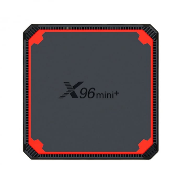 TV Box X96 Mini Plus Smart Media Player Negru, 4K, RAM 2GB, ROM 16GB, Android 9, Amlogic S905W4 Quad Core, WiFi dual band, Slot Card [7]