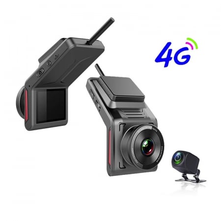 Camera auto DVR STAR K18 FHD, 4G, Display 2.0", Wi-Fi Hotspot, GPS, Monitorizare parcare, Live view, Camera fata/spate, Aplicatie [0]
