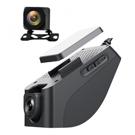 Camera auto DVR STAR K19 FHD, 4G, Display 1.5", GPS tracker, Wi-Fi Hotspot, Monitorizare parcare, Live view, Camera fata/spate, Aplicatie [0]