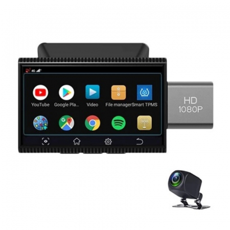 Camera auto Star Senatel K11 FHD, 4G, ADAS, Android 8.1, 1GB RAM, 8GB ROM, Cortex-A53 QuadCore, Wi-Fi, Bluetooth, GPS [0]