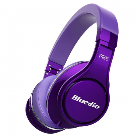 Casti Bluetooth Bluedio U (UFO), 8 difuzoare, Wireless Headphones Over-Ear PPS Cu Microfon, anularea zgomotelor [0]