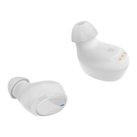 Casti wireless in-ear Blackview AirBuds 2 TWS Alb, Control tactil si vocal, Bluetooth v5.0, Master-Slave Switch, Reducere zgomot [4]