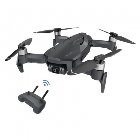 Drona pliabila FunSnap Diva Gri, Camera 4K HD, Gymbal, GPS, Wi-Fi 5.8G, Mod Vlog, Control prin gesturi, Autonomie 30 min, 2250mAh [0]
