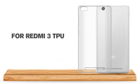 Husa din silicon transparent pentru Xiaomi Redmi 3 [2]