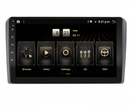 Navigatie Audi A3, Android 10, HEXACORE|PX6| / 4GB RAM + 64GB ROM, 9 Inch - AD-BGPAUDIA39P6 [2]