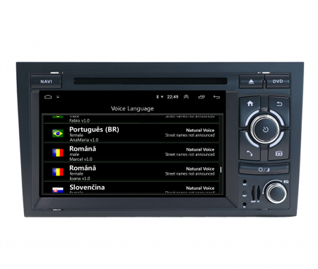 Navigatie Audi A4, Android 10, HEXACORE|PX6| / 4GB RAM + 64GB ROM, 7 Inch cu DVD - AD-BGBAUDIA4P6-D [7]
