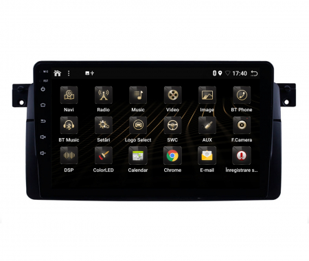 Navigatie BMW SERIA 3 E46/M3 , Android 10, HEXACORE|PX6| / 4GB RAM + 64GB ROM, 9 Inch - AD-BGBBMWE469P6 [3]