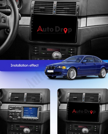 Navigatie BMW SERIA 3 E46/M3 , Android 10, HEXACORE|PX6| / 4GB RAM + 64GB ROM, 9 Inch - AD-BGBBMWE469P6 [15]