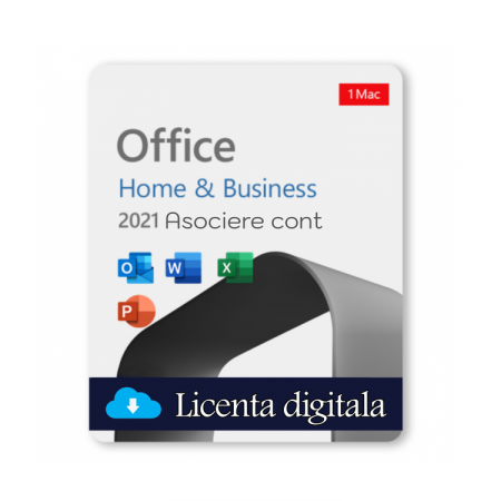 Office 2021 Home & Business Binding, pentru Mac - licenta digitala transferabila
