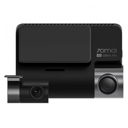 Pachet camera auto DVR Xiaomi 70MAI A800S cu camera spate RC06, kit alimentare permanenta, 4K, 140°, ADAS, GPS, Monitorizare parcare [2]