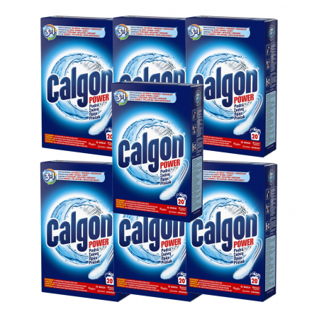 Pachet pudra anticalcar Calgon 3 in 1 Protect & Clean, 7 x 1 kg [0]