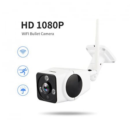 Panoramic Camera V380, 2 MP, Unghi de vizualizare 360 grade, Waterproof, Wireless, Night Vision, Microfon, Difuzor, Slot Card [0]