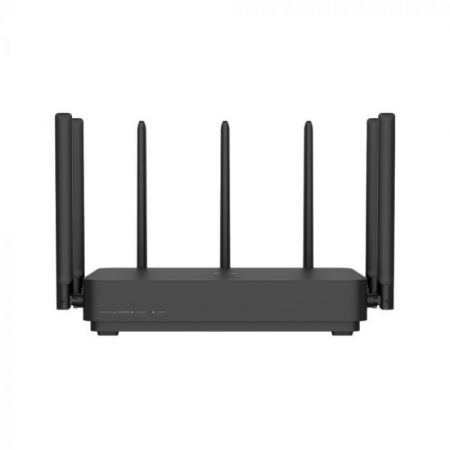 Router Wi-Fi Xiaomi Mi AIoT AC2350, Qualcomm QCA9563, 2183Mbps, 2.4G/5G dual band, LAN 1000M, OpenWRT, Global, Negru [1]