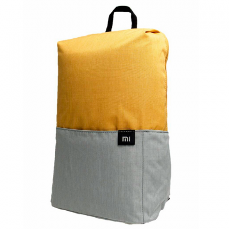 Rucsac Xiaomi Mini Backpack Orange cu Gri, 7 litri, Rezistent la apa si la uzura, Catarama ajustabila Nx Lite, Buzunar frontal [2]