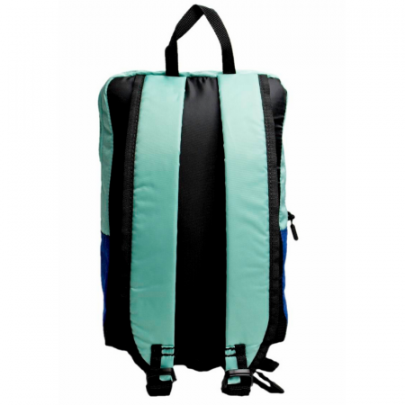 Rucsac Xiaomi Mini Backpack Verde cu Albastru, 7 litri, Rezistent la apa si la uzura, Catarama ajustabila Nx Lite, Buzunar frontal [5]