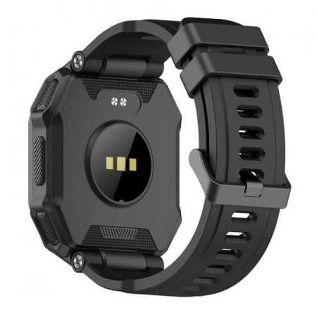 Smartwatch Blackview R6 Negru, TFT LCD 1.3" curbat 3D, GPS, Ritm cardiac, Calorii, Control muzica, Meteo, Waterproof IP68, 280mAh [3]