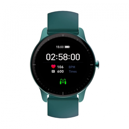 Smartwatch Doogee CR1 Verde, 1.28" Full touch screen, Ritm cardiac, Control camera si muzica, Meteo, Monitorizare somn, IP68, 300mAh [1]