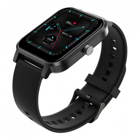 Smartwatch iHunt Watch 9 Titan Negru, 1.7" HD, Termometru, Ritm cardiac, Saturatie oxigen, Tensiune arteriala, Calorii, IP67, 200mAh [2]