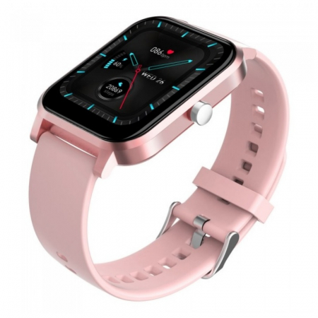 Smartwatch iHunt Watch 9 Titan Roz, 1.7" HD, Termometru, Ritm cardiac, Saturatie oxigen, Tensiune arteriala, Calorii, IP67, 200mAh [2]