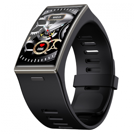 Smartwatch STAR DM12 Gri, LCD 1.91" Touch screen, Ritm cardiac, Contor calorii, Fitness tracker, Monitorizare somn, IP68, 300mAh [3]