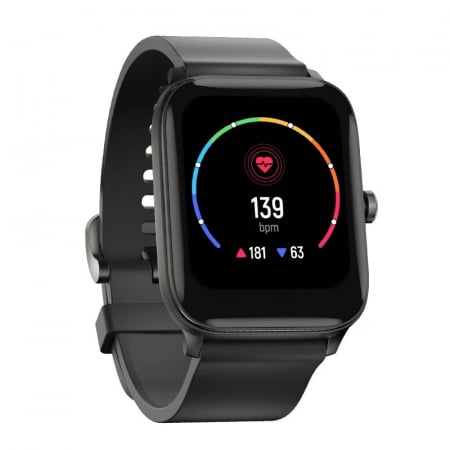 Smartwatch Xiaomi Haylou GST LS09B Negru, TFT 1.69", Ritm cardiac, Saturatie oxigen, Calorii, Multi-sport, Bluetooth v5.0, IP68, 220mAh [2]