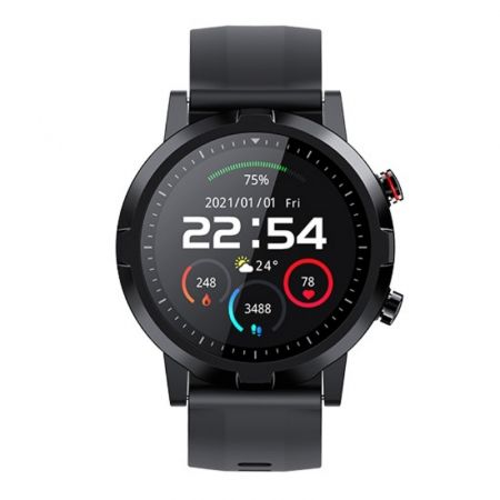 Smartwatch Xiaomi Haylou RT LS05S Negru, TFT 1.28", Ritm cardiac, Saturatie oxigen, Multi-sport, Bluetooth v5.0, IP68, 300mAh [1]