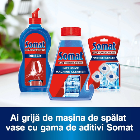 Solutie pentru curatarea masinii de spalat vase Somat Machine Care 3X Action, 250 ml [6]