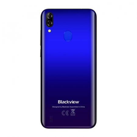 Telefon mobil Blackview A60 Plus Albastru, 4G, IPS 6.088", 4GB RAM, 64GB ROM, Android 10, Helio A22 QuadCore, MicroSD dedicat, 4080mAh [2]