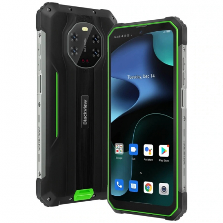 Telefon mobil Blackview BV8800 Verde, 4G, IPS 6.58" 90Hz, Filmare 2K, 8GB RAM, 128GB ROM, Android 11, Helio G96, NFC, 8380mAh, Dual SIM [7]