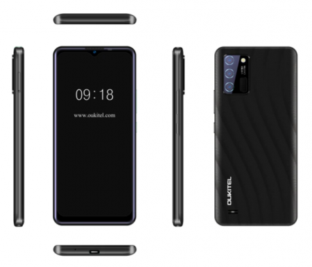 Telefon mobil OUKITEL C25 Negru, 4G, 6.52" HD+, 4GB RAM, 32GB ROM, Android 11, Spreadtrum T310 QuadCore, 5000mAh, Dual SIM [1]