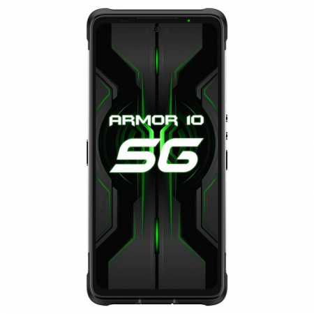 Telefon mobil Ulefone Armor 10 Negru, 5G, 6.67" perforat FHD+, 8GB RAM, 128GB ROM, Dimensity 800 OctaCore, NFC, Incarcare wireless, 5800mAh [1]