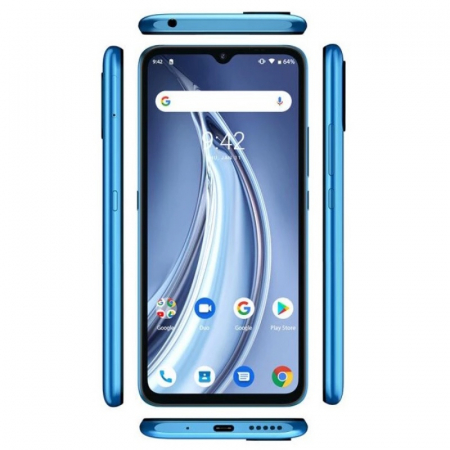 Telefon mobil UMIDIGI A9 Albastru, 4G, Termometru non-contact, 6.53", 3GB RAM, 64GB ROM, Android 11, Helio G25 OctaCore, Dual SIM, 5150mAh [2]