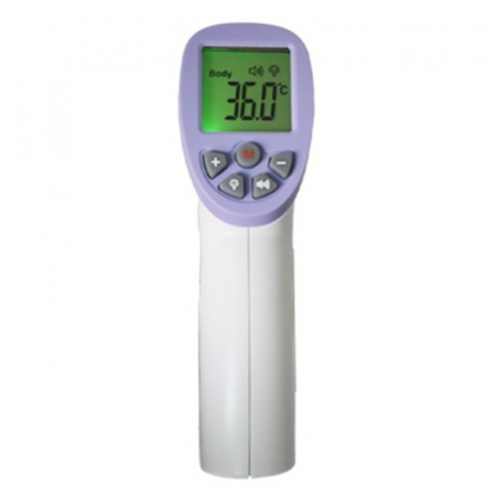 Termometru digital cu infrarosu Hti HT-820D pentru adulti si copii, Display LED HD iluminat, Masurare rapida 1s fara contact [1]