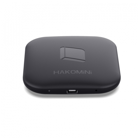 TV Box Hako Mini Smart Media Player Negru, 4K, Certificare Google, RAM 2GB, ROM 8GB, Android 9, Amlogic S905Y2 Quad Core, Control vocal [2]