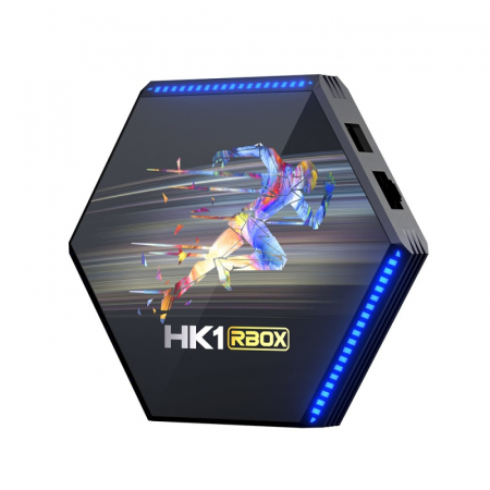 TV Box HK1 RBOX R2 Smart Media Player, 8K, 4GB RAM, 32GB ROM, Rockchip RK3566 QuadCore, Android 11, USB 3.0 [1]