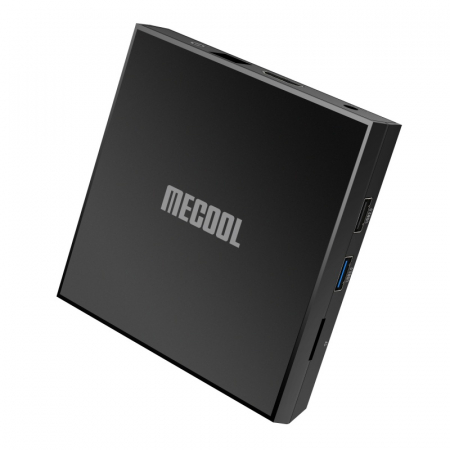 TV Box Mecool KM6 Classic Smart Media Player Negru, 4K, RAM 2GB, ROM 16GB, Android 10, Amlogic S905X4 Quad Core, 2T2R, Slot Card [7]