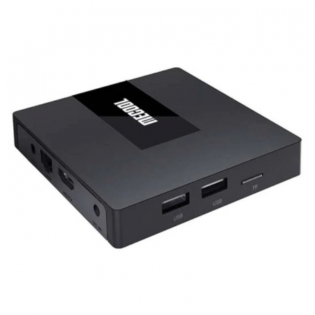 TV Box Mecool KM7 Smart Media Player Negru, 4K, RAM 4GB, ROM 64GB, Android 11, Amlogic S905Y4 Quad Core, 1T1R, Slot Card [1]