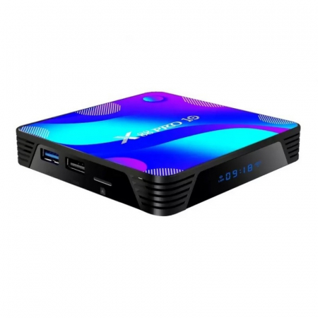 TV Box X88 Pro 10 Smart Media Player, 4K, RAM 4GB, ROM 128GB, Android 11, Rockchip RK3318 QuadCore, SPDIF, Slot Card, Wi-Fi dual band [2]