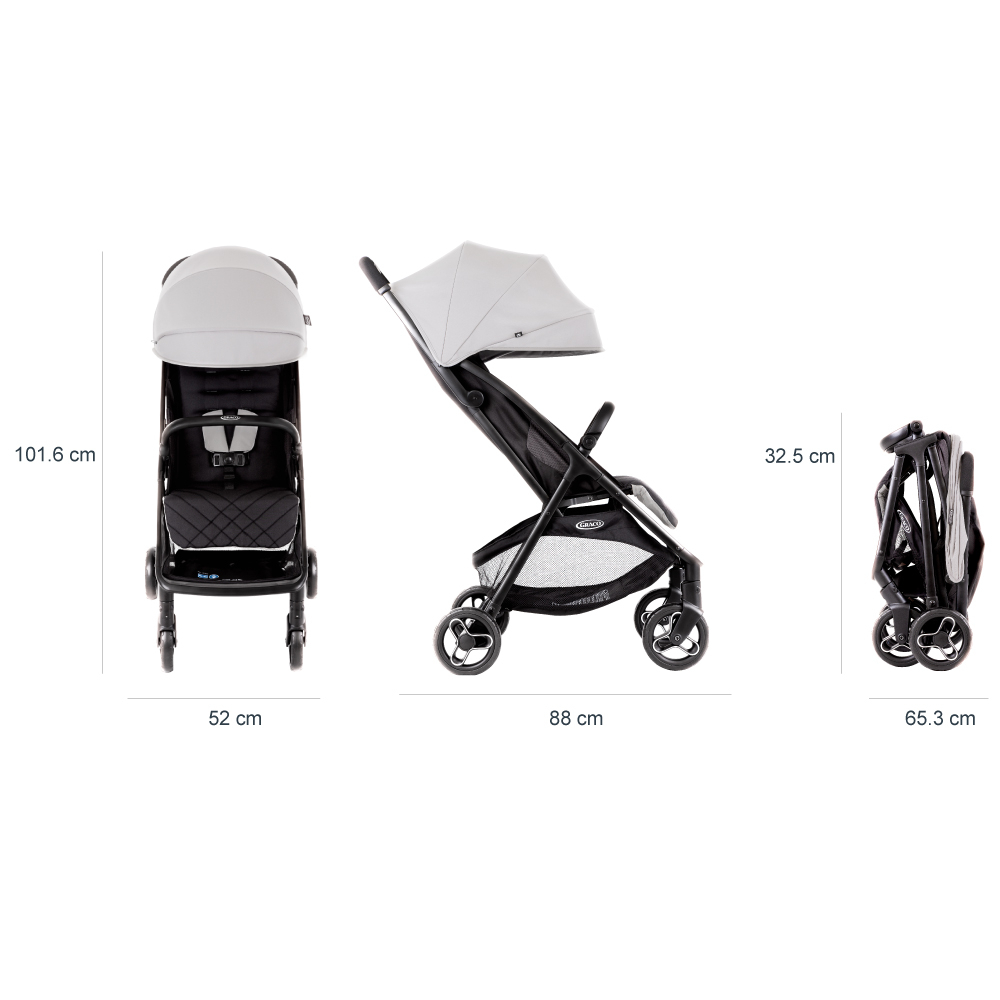 Carucior Graco Myavo Steeple Gray [4]